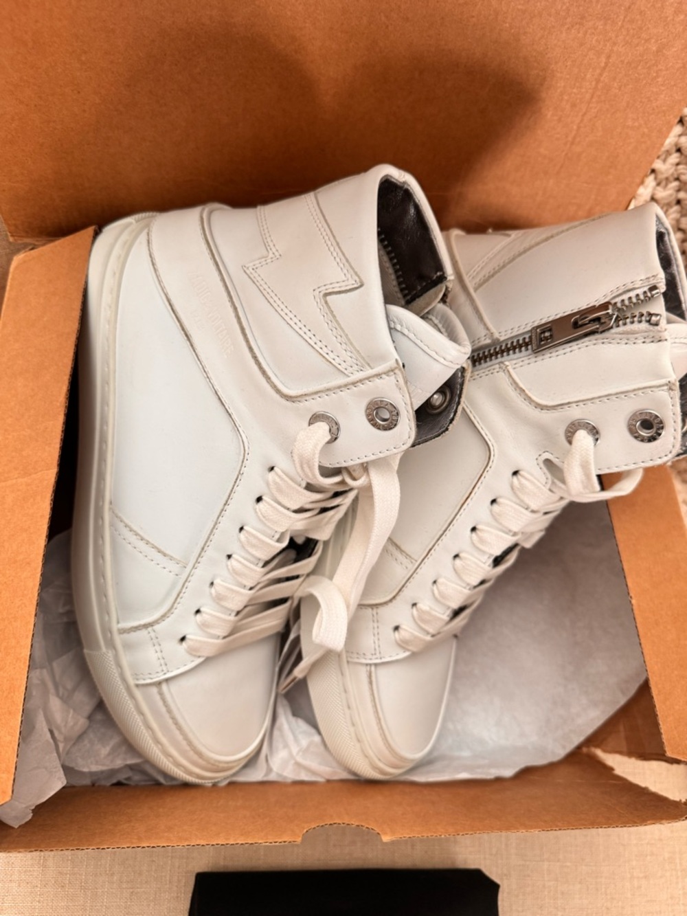 Zadig & VoltaireHigh-Top Sneakers in White size  37